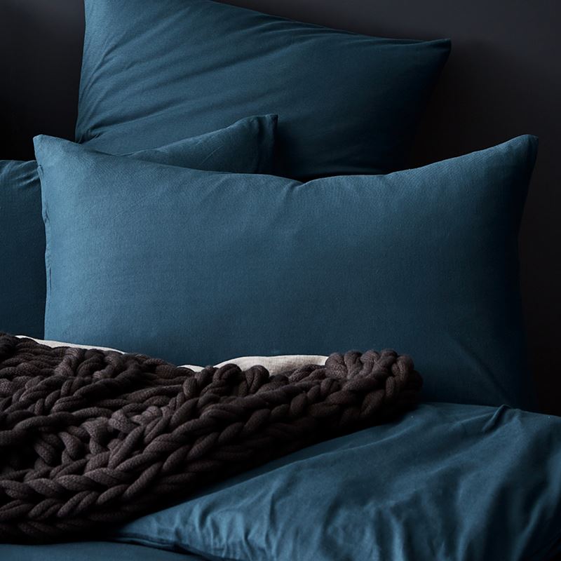 Ultra Soft Jersey Teal Quilt Cover Separates