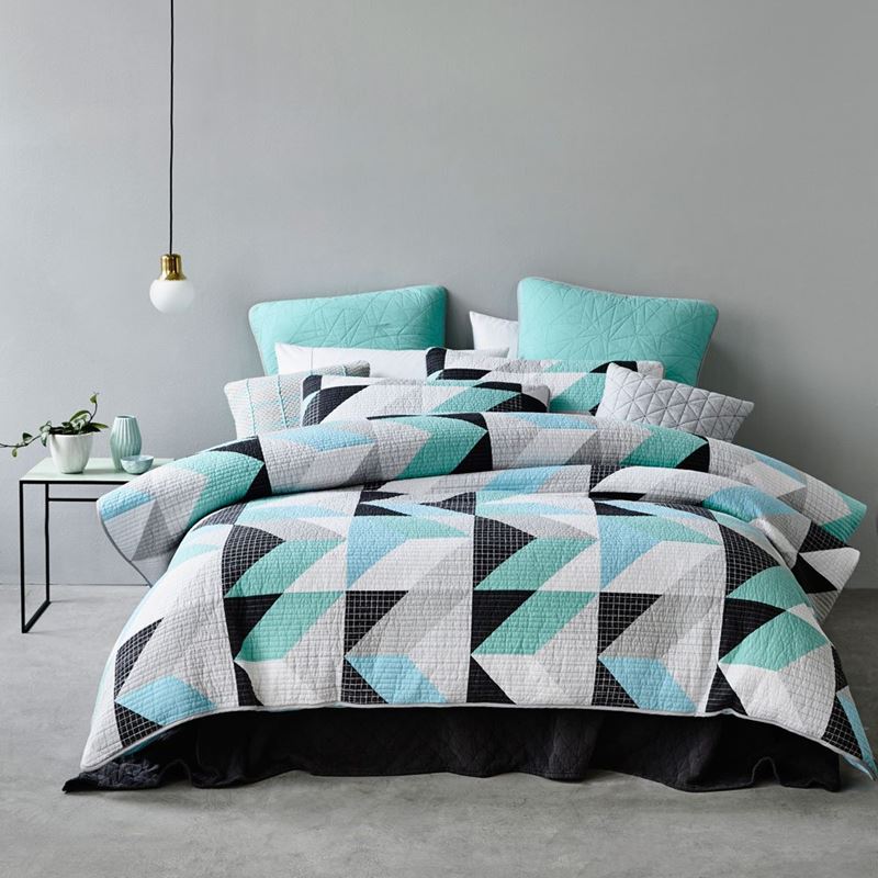 Taylor Teal Quilt Cover Separates
