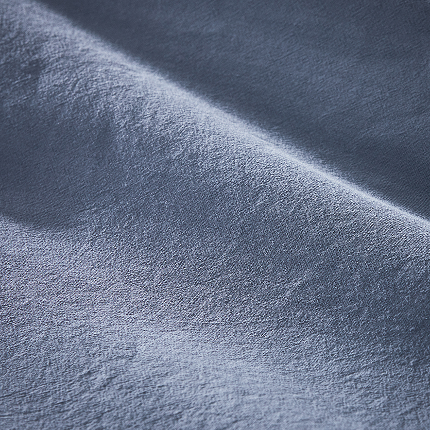 Stonewashed Cotton Dusty Blue Quilt Cover Separates Adairs