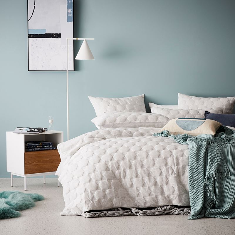 Cordon Quilted Jersey Queen Cloud Quilt Cover Separates