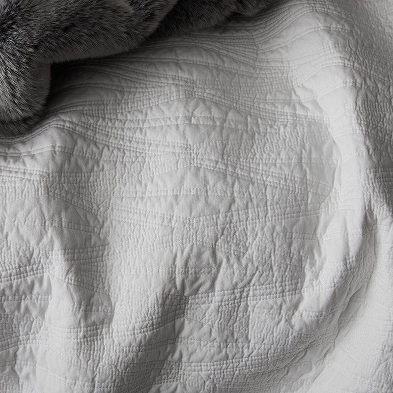 Lewis White Quilted Quilt Cover Separates