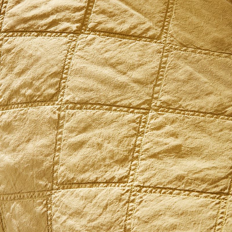 Stonewashed Cotton Flax Quilted Coverlet Separates