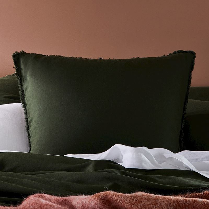 Bamboo Linen Ivy Quilt Cover Separates | Adairs