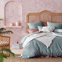 Bamboo Linen Sage Quilt Cover Separates