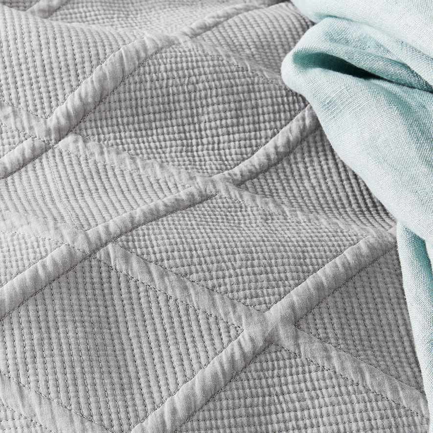 Home Republic Atticus Ash Quilt Cover Separates Adairs