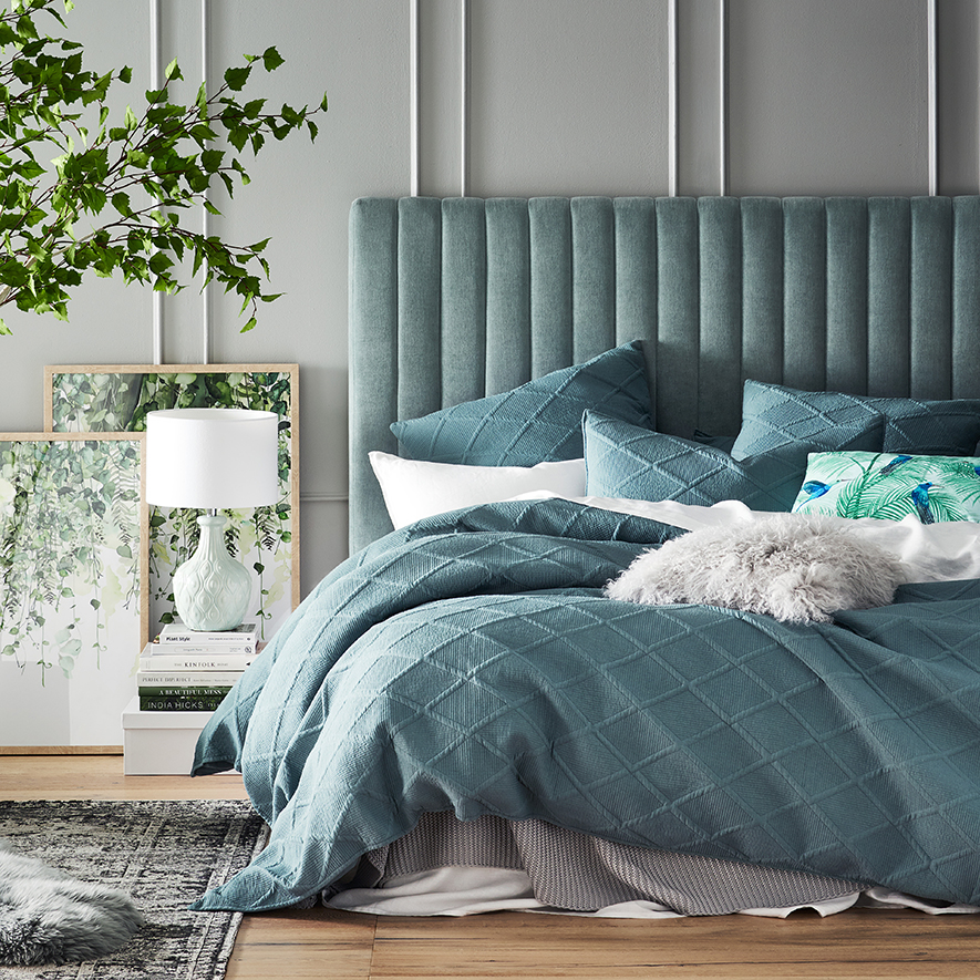 Home Republic Atticus Sage Quilt Cover Separates Adairs