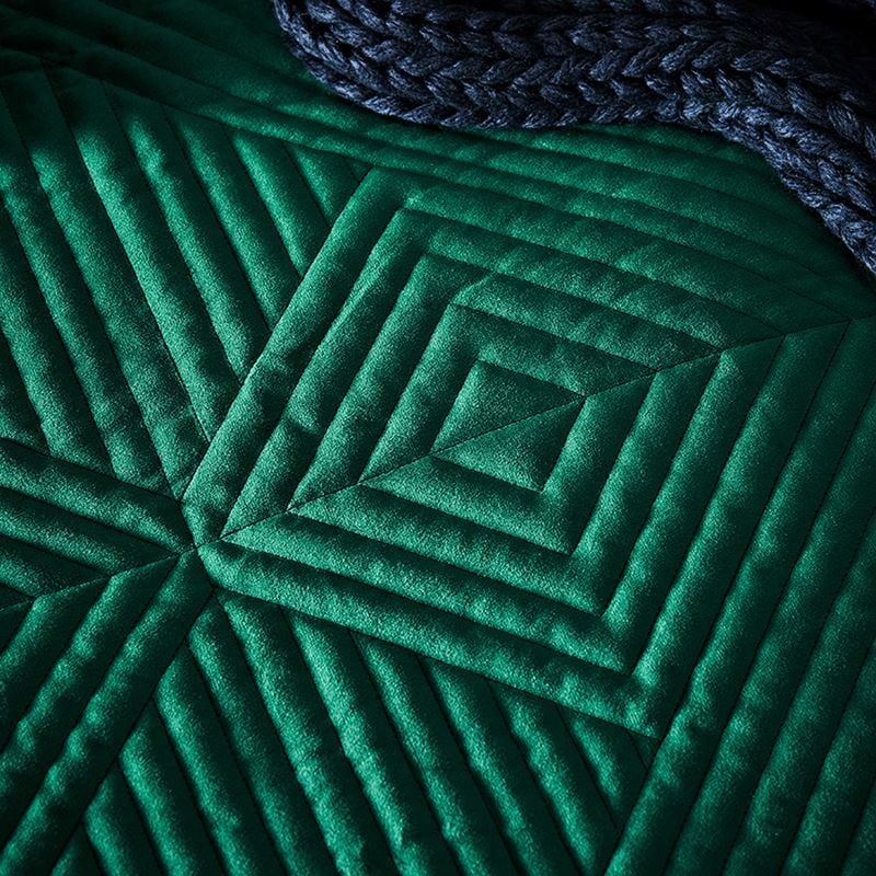 Newport Velvet Emerald Quilted Quilt Cover Separates