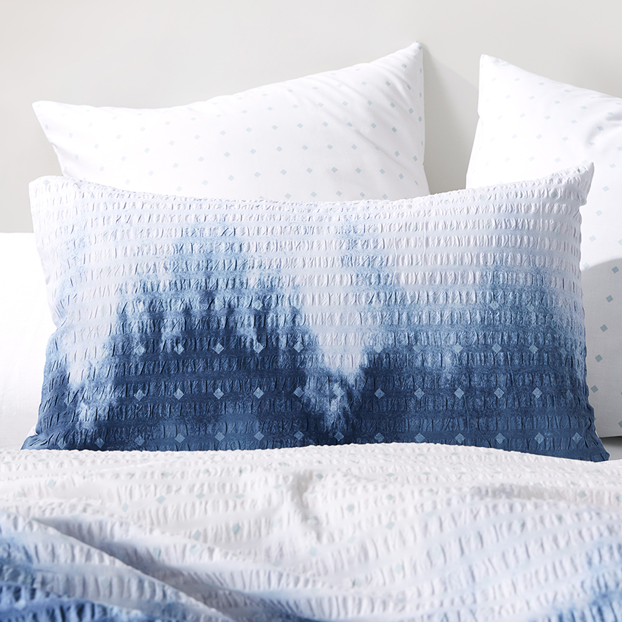 Home Republic Ombre Blue Quilt Cover Set + Separates Adairs