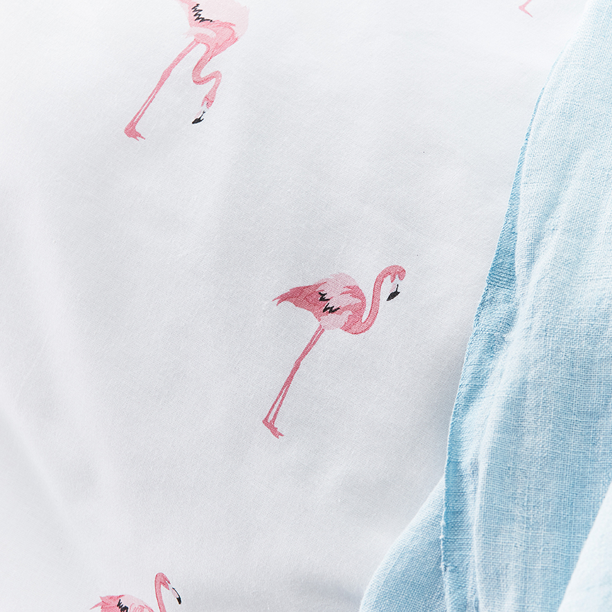 Adairs flamingo quilt cover deals
