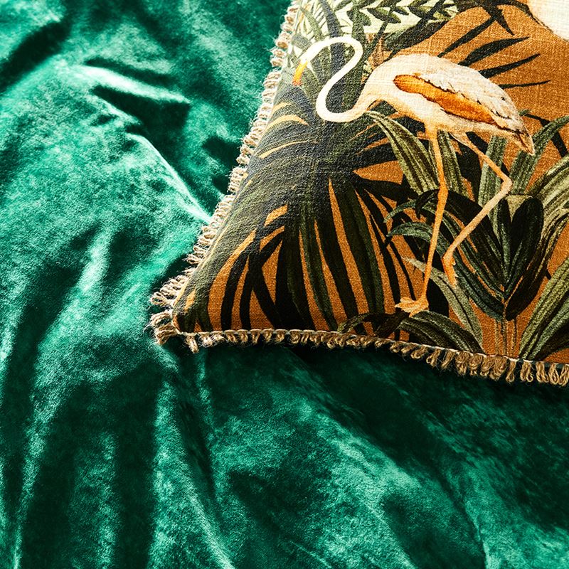 Luxe Velvet Emerald Quilt Cover Separates