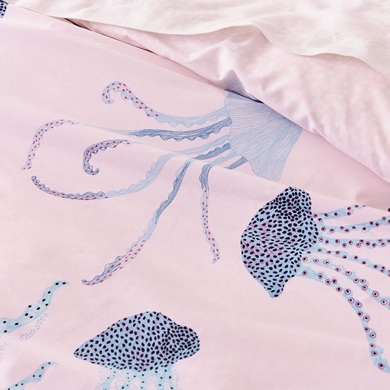 Jellyfish Pink Quilt Cover Set + Separates