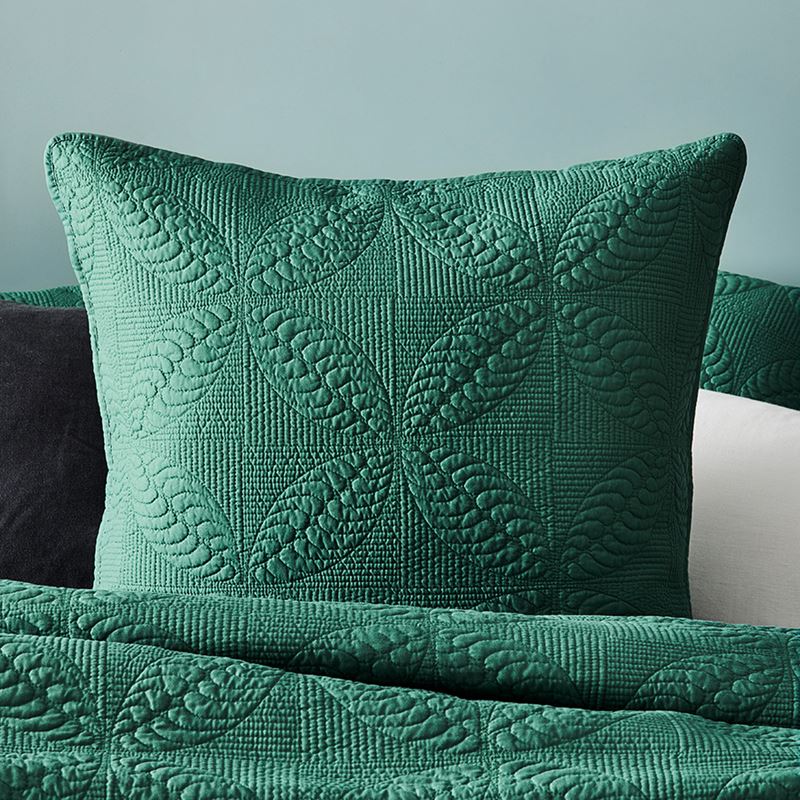 Ava Fern  Quilted Coverlet Separates