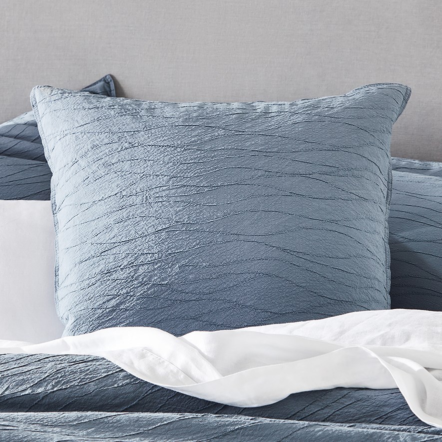 Home Republic Sinclair Steel Quilt Cover Set + Separates Adairs