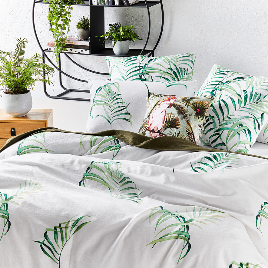 Maui Fern Quilt Cover Set 