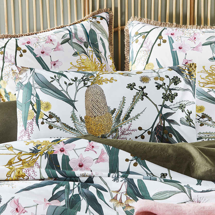 Home Republic Eucalyptus Multi Quilt Cover Set + Separates Adairs