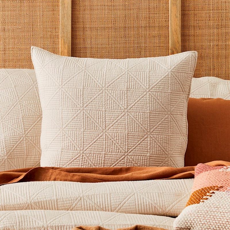 Prism Sand Quilted Quilt Cover Separates