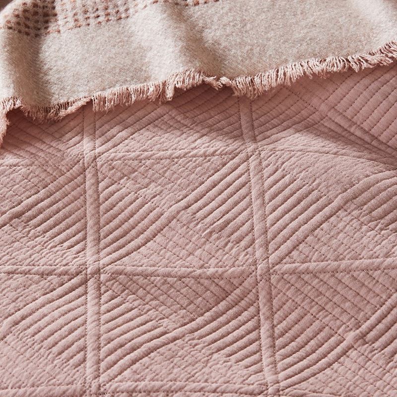 Prism Nude Quilted Coverlet Separates