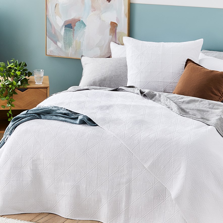 Prism Quilted Coverlet Bedroom Adairs