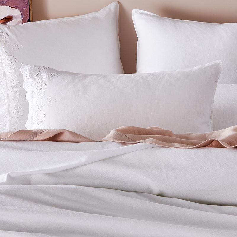 Broderie White Quilt Cover Set + Separates