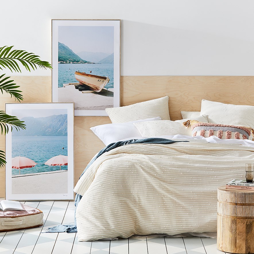 Home Republic Dune Sand Quilt Cover Set Adairs