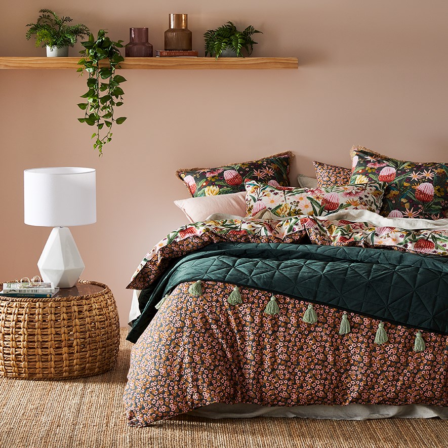 Home Republic Banksia Multi Quilt Cover Set + Separates Adairs