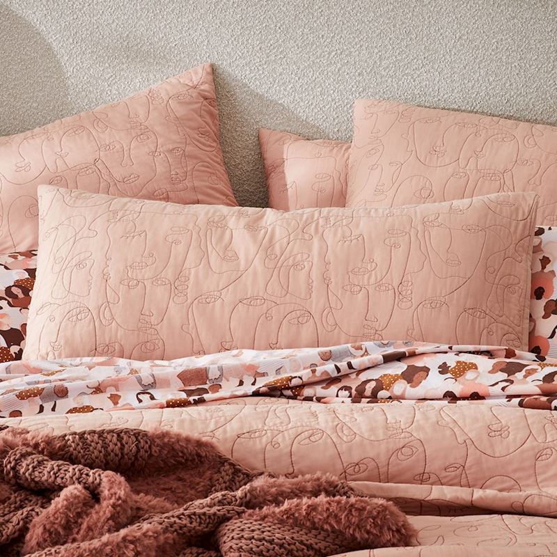 Sisterhood Rose Quilted Quilt Cover Separates