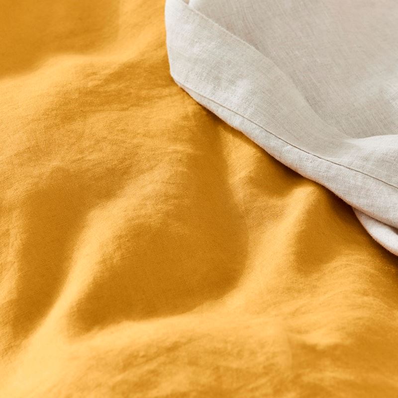 Vintage Washed Linen Chai Quilt Cover Separates