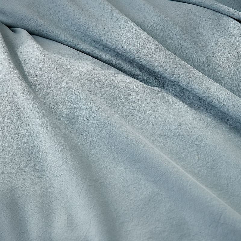Stonewashed Cotton Blue Grey Quilt Cover Separates