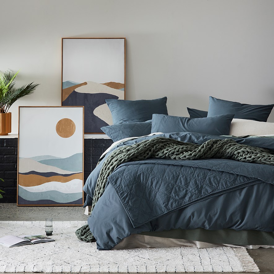 Stonewashed Cotton Quilt Cover 