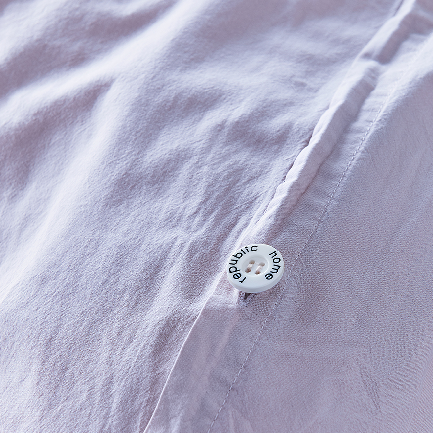 Stonewashed Cotton Orchid Quilt Cover Separates Adairs