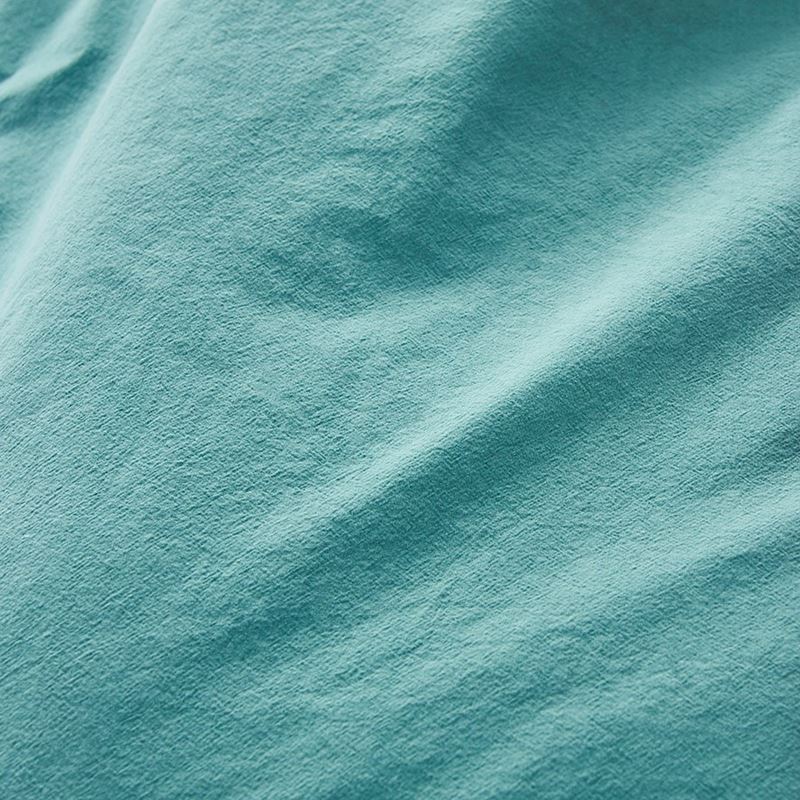 Stonewashed Cotton Teal Quilt Cover Separates