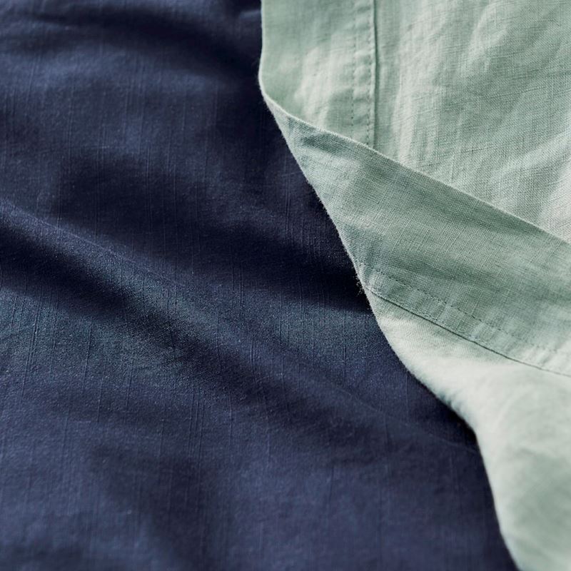 Bamboo Linen Navy Quilt Cover Separates