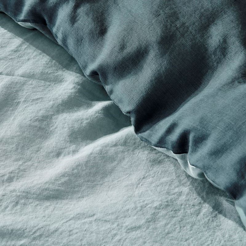 Mark Tuckey Hemp Marine Quilt Cover + Pillowcases
