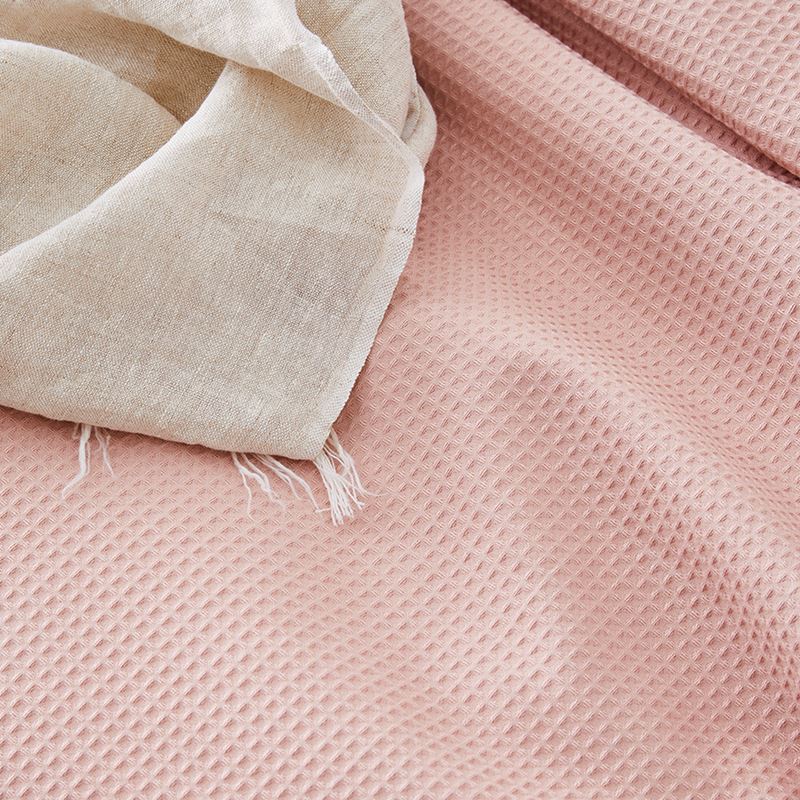Tribeca Waffle Rose Quilt Cover Set + Separates