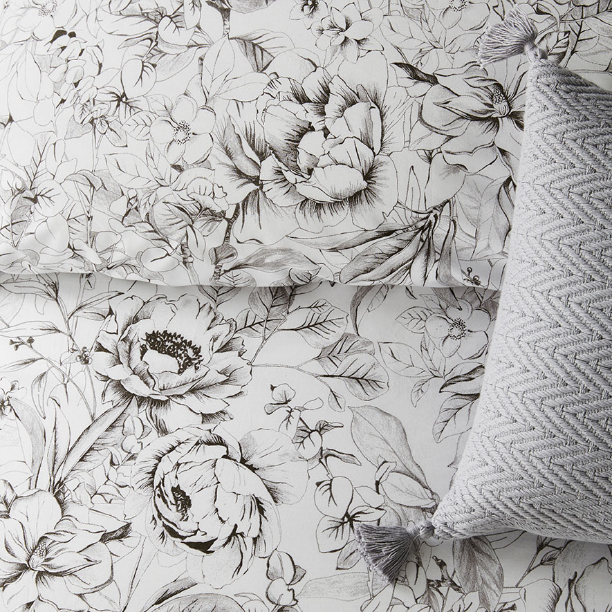 Mercer + Reid Stellar White Quilt Cover Set + Separates Adairs