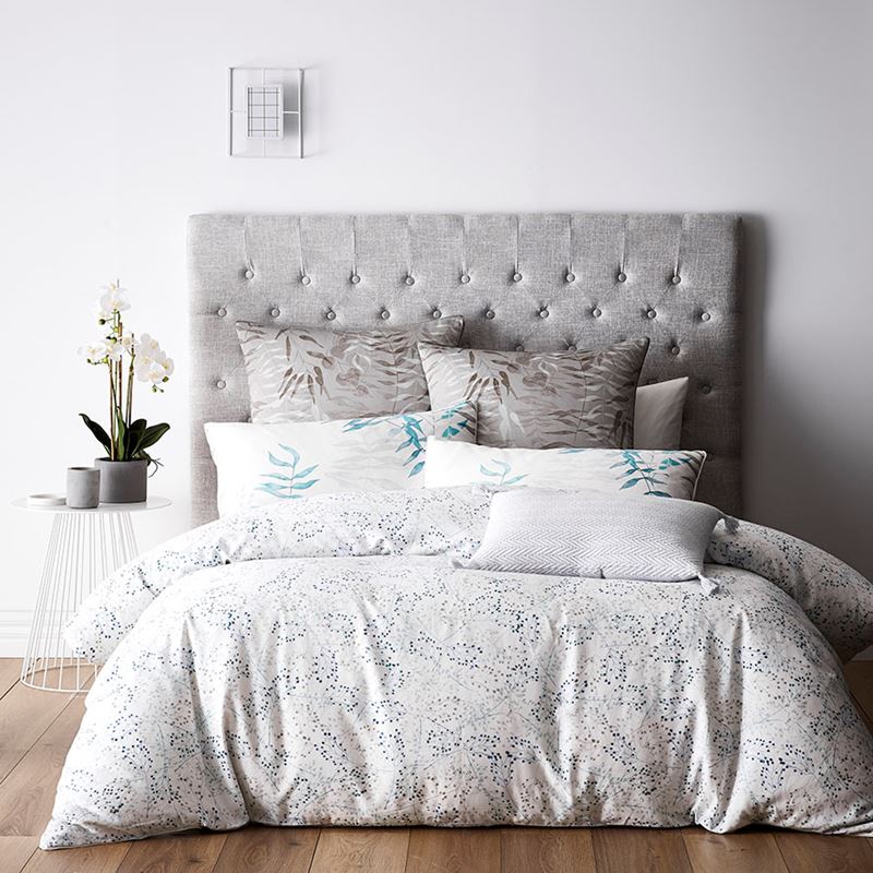Winter Frost Silver Quilt Cover Set + Separates