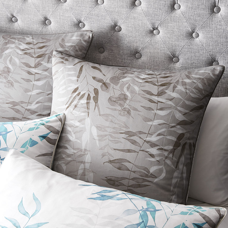 Mercer + Reid Winter Frost Silver Quilt Cover Set + Separates Adairs