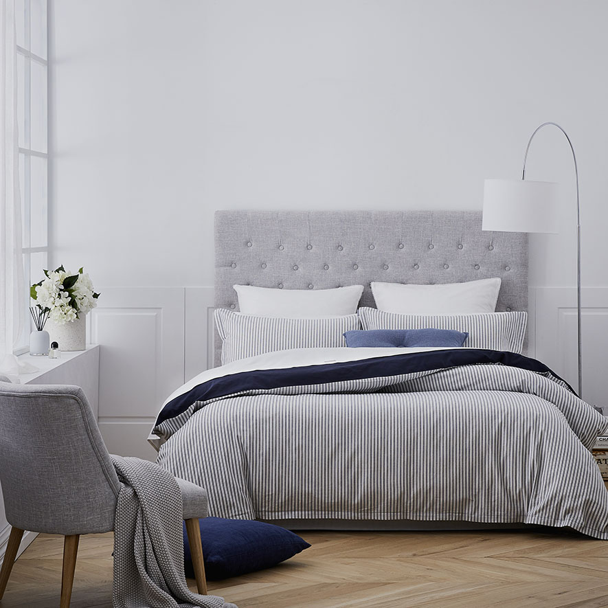 Maison Lyon Quilt Cover Set Midnight Bedroom Quilt Covers & Coverlets