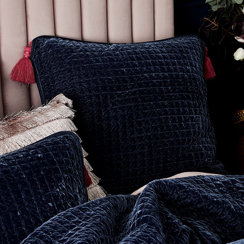 Chinoiserie Navy Coverlet Separates
