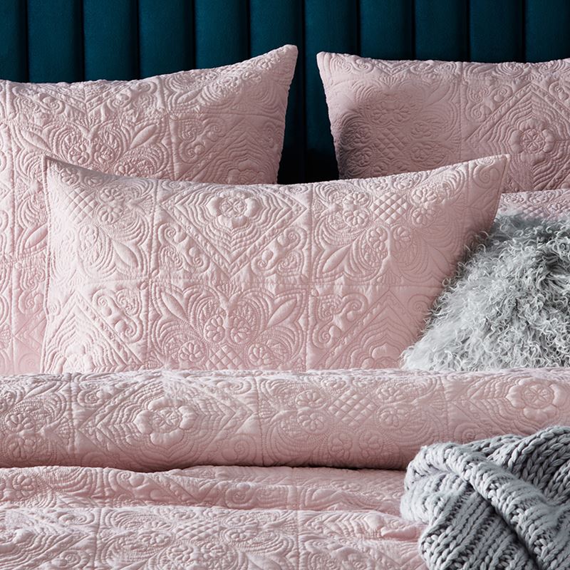 Mirage Misty Rose Quilt Cover  Separates