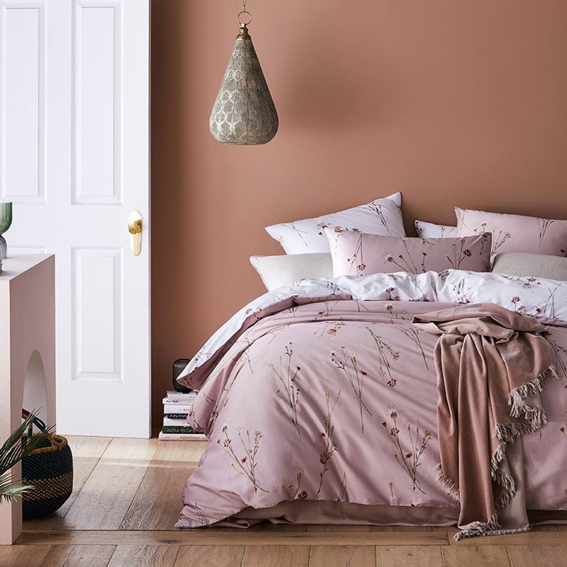 Whisper Dusty Pink Quilt Cover Set + Separates