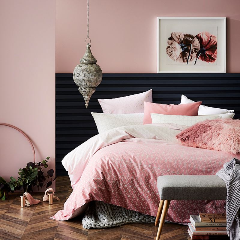 Rebecca Judd Loves Fusion Blush Quilt Cover Set + Separates