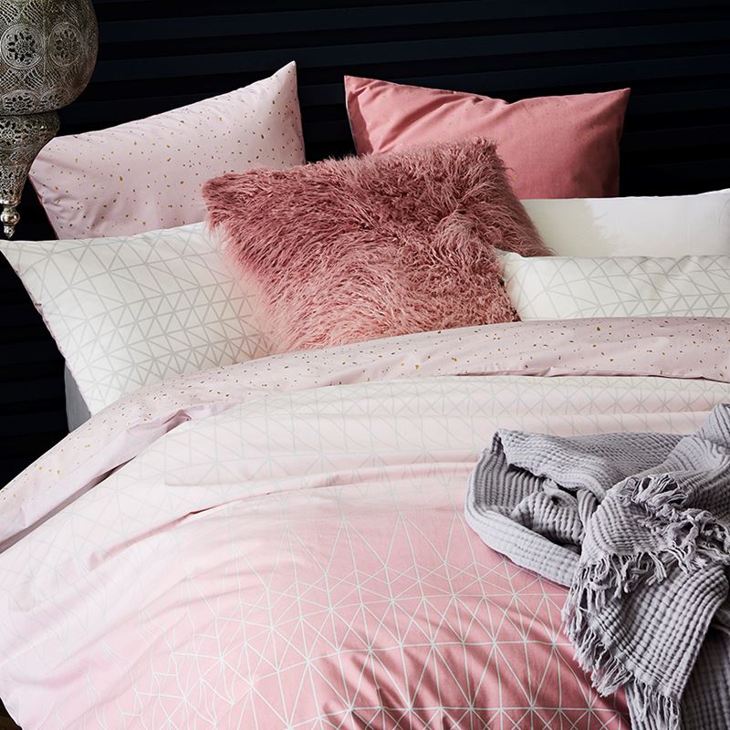 Rebecca Judd Loves Fusion Blush Quilt Cover Set + Separates