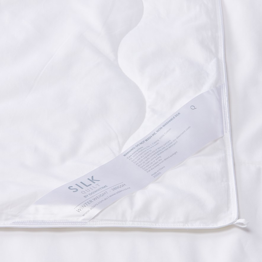 Downtime Silk Winter Quilt Adairs