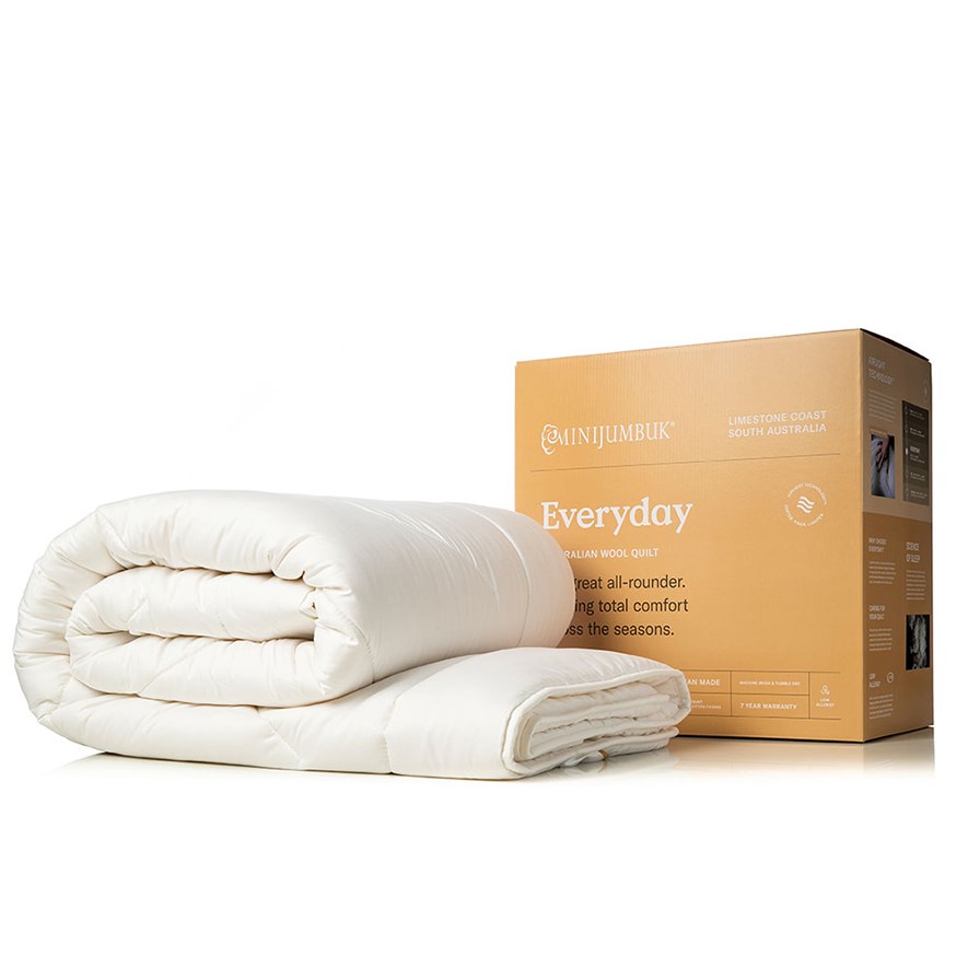 MiniJumbuk Everyday Wool Quilt Adairs