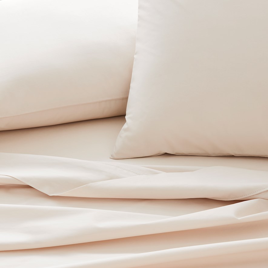 Fresh Cotton Percale Sand Pillowcases Adairs