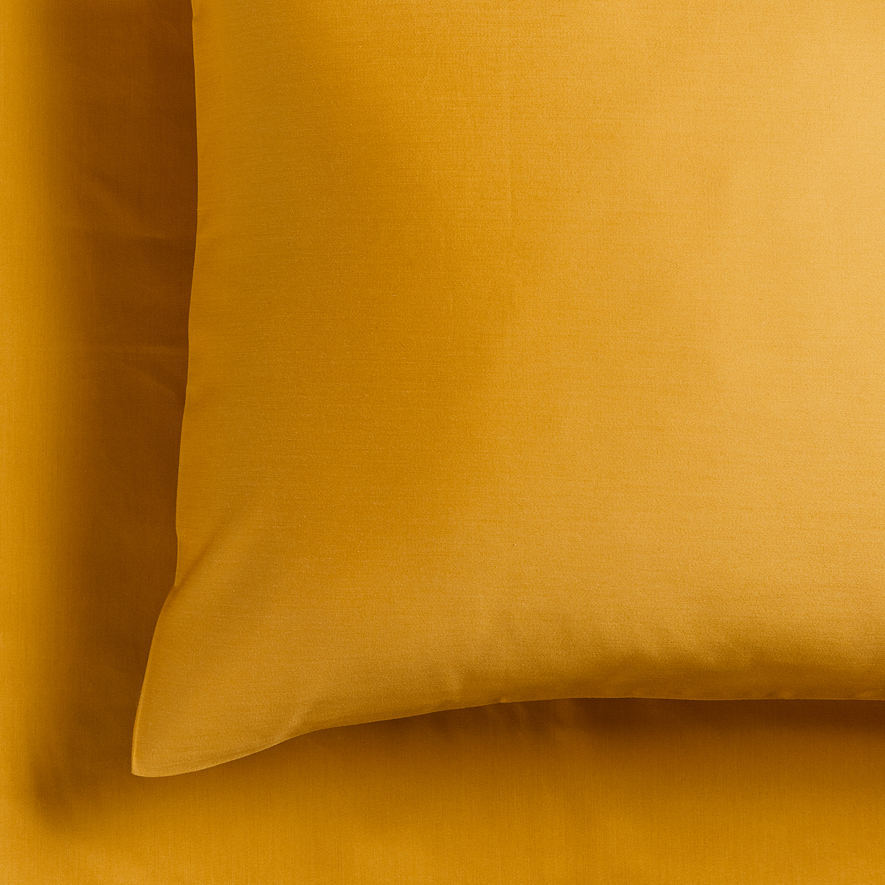 Home Sheets 600tc 600TC Bamboo Cotton Honey Mustard Sheet Set | Adairs