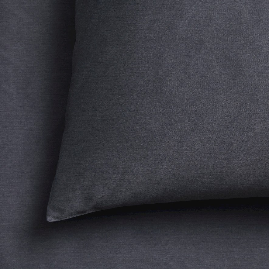 Home Sheets 600tc 600TC Bamboo Cotton Charcoal Fitted Sheet Separates | Adairs