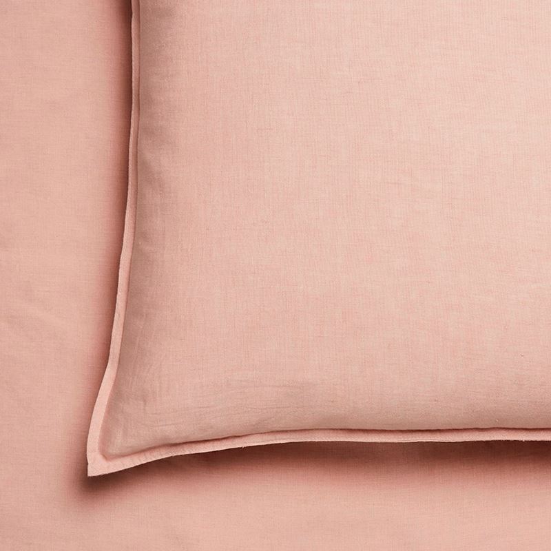 Vintage Washed Linen Nude Pink Sheet Separates