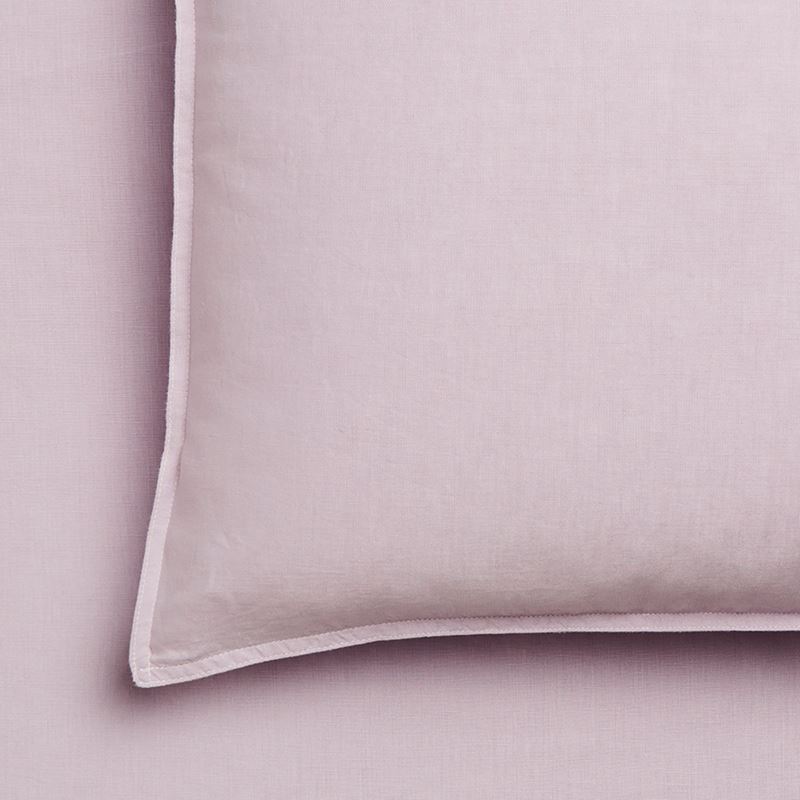 Vintage Washed Linen Sheet Separates in Violet
